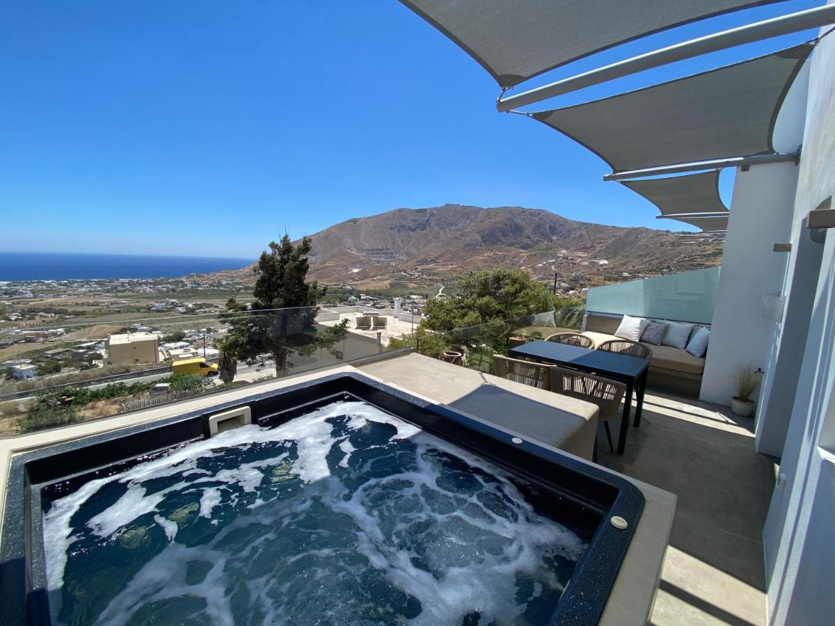 A Lux Villas Santorini Éxo Goniá Esterno foto